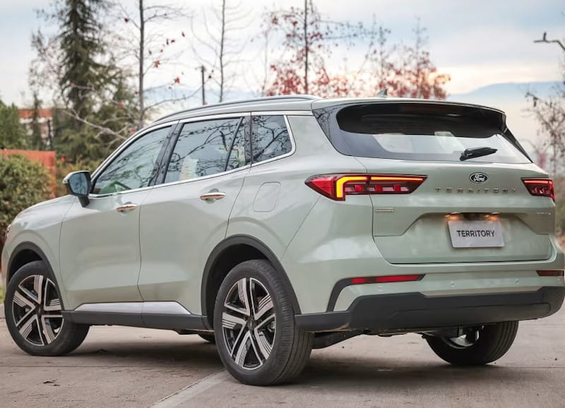 Formatki PPF do karoserii Ford Territory (2025) – zestaw