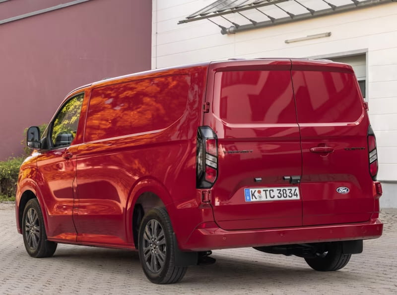 Formatki PPF do karoserii Ford Transit (2023) Custom Limited Van – zestaw