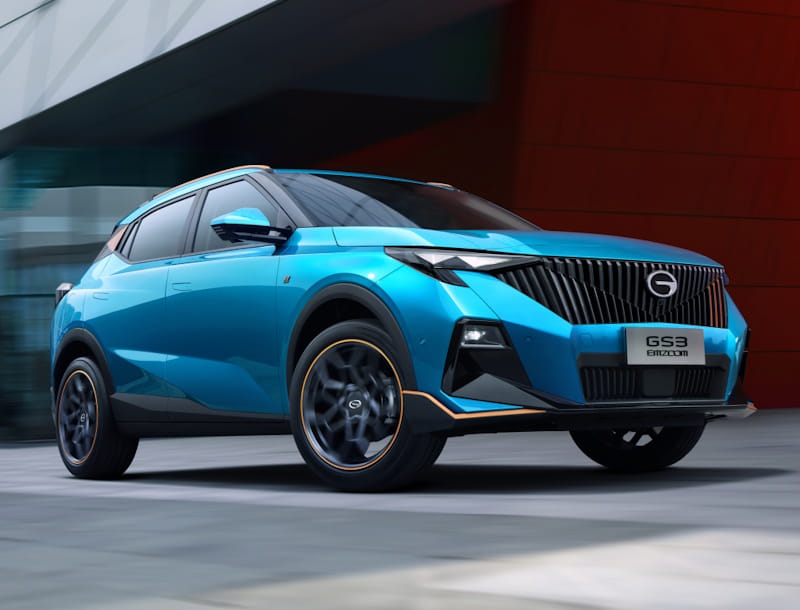 Formatki PPF do karoserii GAC GS3 (2023) – zestaw