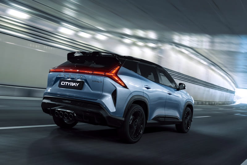 Formatki PPF do karoserii Geely Cityray (2024) – zestaw