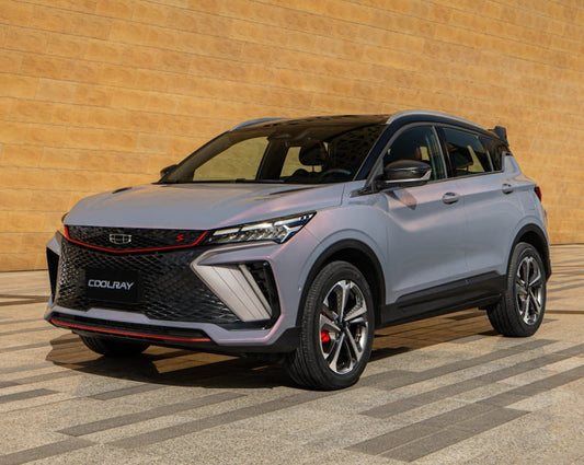 Formatki PPF do karoserii Geely Coolray (2023) – zestaw