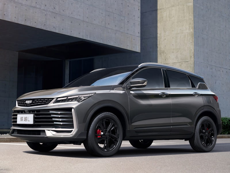 Formatki PPF do karoserii Geely Coolray (2025) – zestaw
