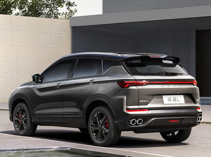 Formatki PPF do karoserii Geely Coolray (2025) – zestaw