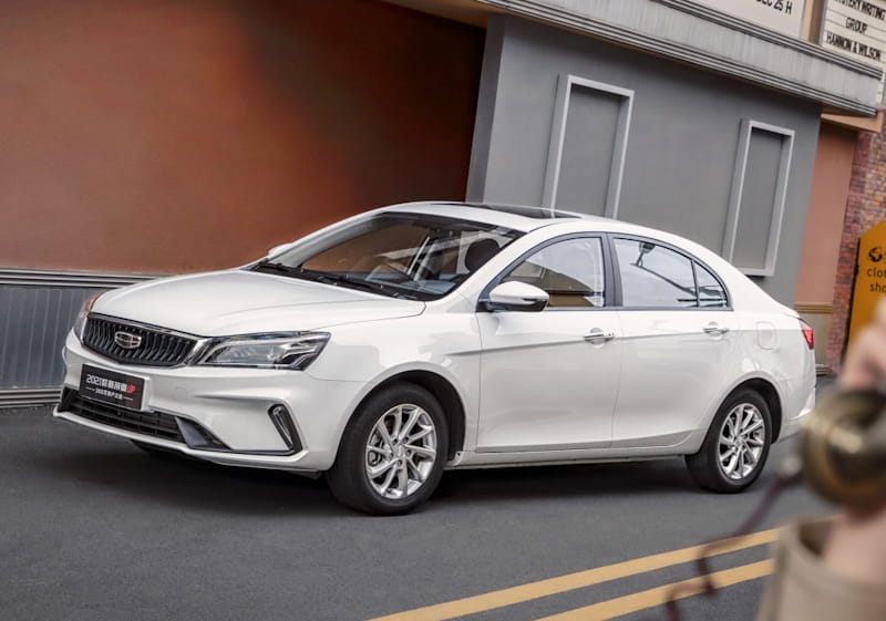 Formatki PPF do karoserii Geely Emgrand (2021) Up – zestaw