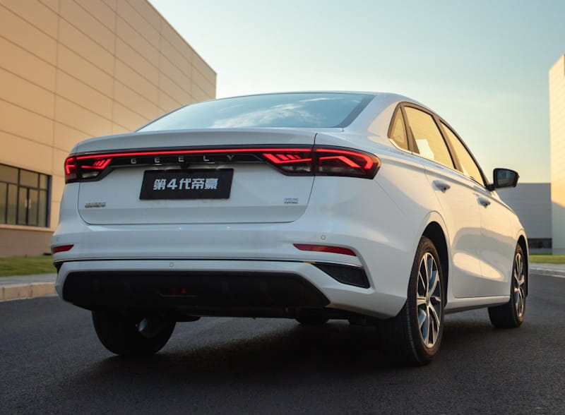 Formatki PPF do karoserii Geely Emgrand (2023) – zestaw