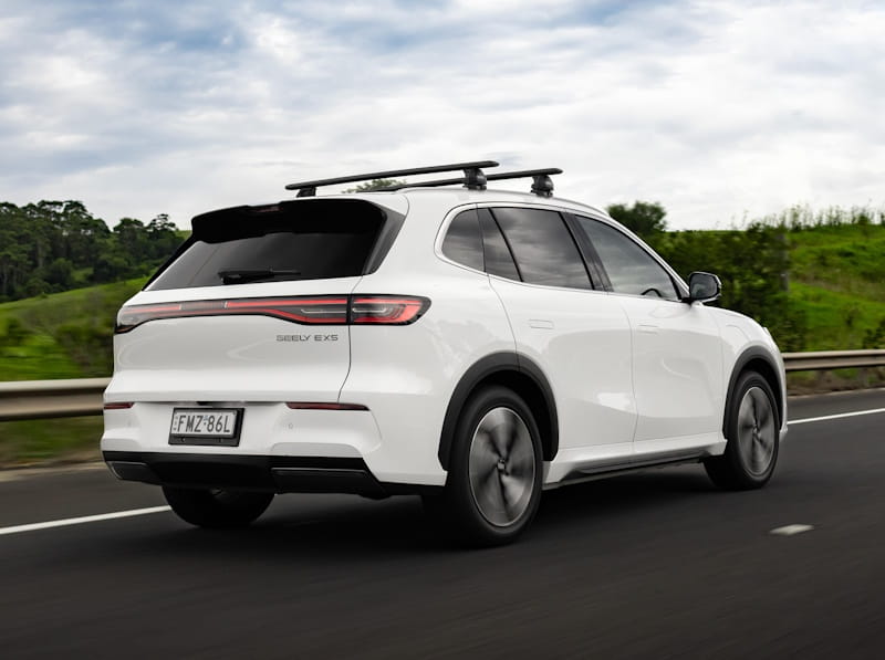 Formatki PPF do karoserii Geely EX5 (2025) – zestaw