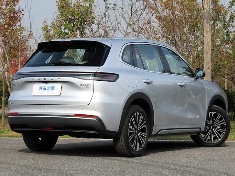 Formatki PPF do karoserii Geely Galaxy (2025) Starship 7 EM-i – zestaw