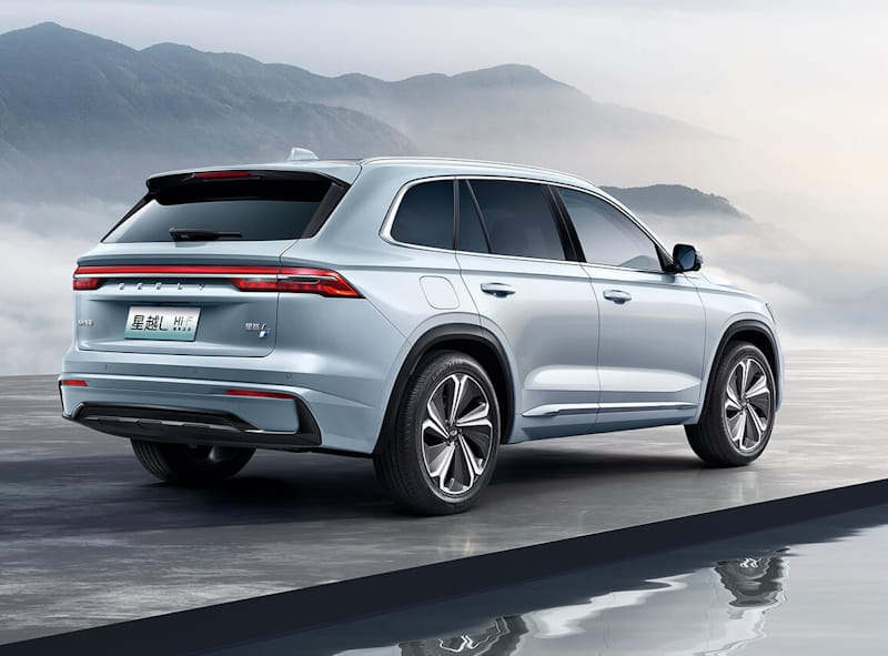 Formatki PPF do karoserii Geely Monjaro (2024) HI-X – zestaw