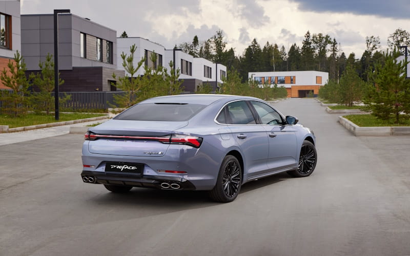 Formatki PPF do karoserii Geely Preface (2024) – zestaw
