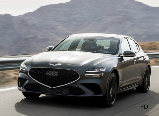 Formatki PPF do karoserii Genesis G70 (2021) – zestaw