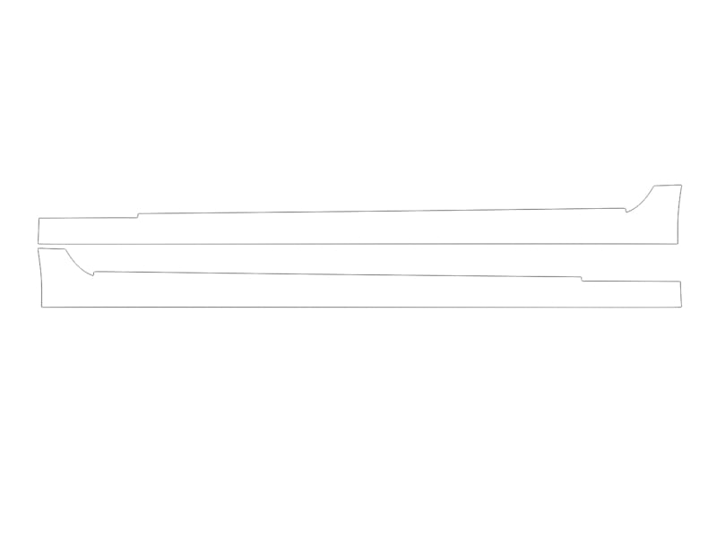 Formatki PPF do karoserii Genesis G70 (2021) – zestaw