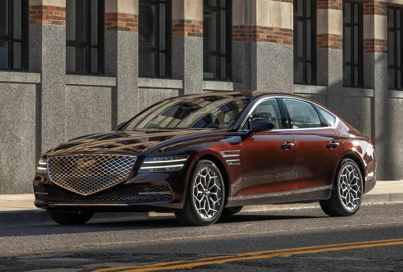 Formatki PPF do karoserii Genesis G80 (2020) – zestaw
