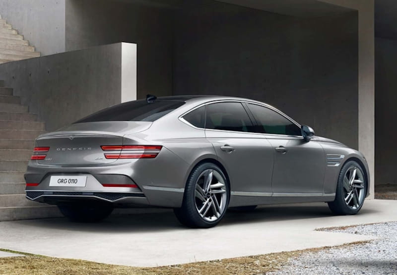 Formatki PPF do karoserii Genesis G80 (2025) – zestaw