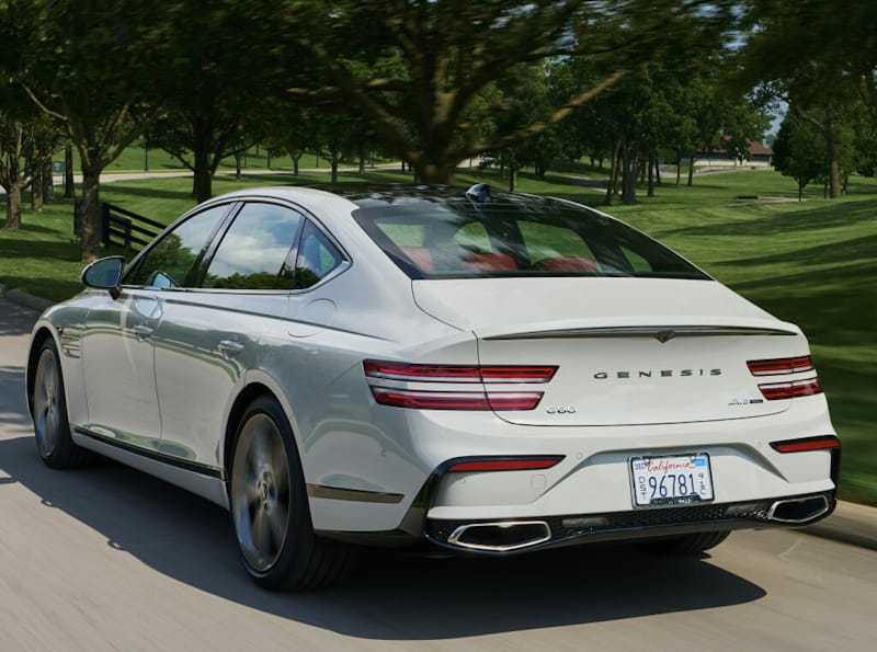 Formatki PPF do karoserii Genesis G80 (2025) Sport – zestaw