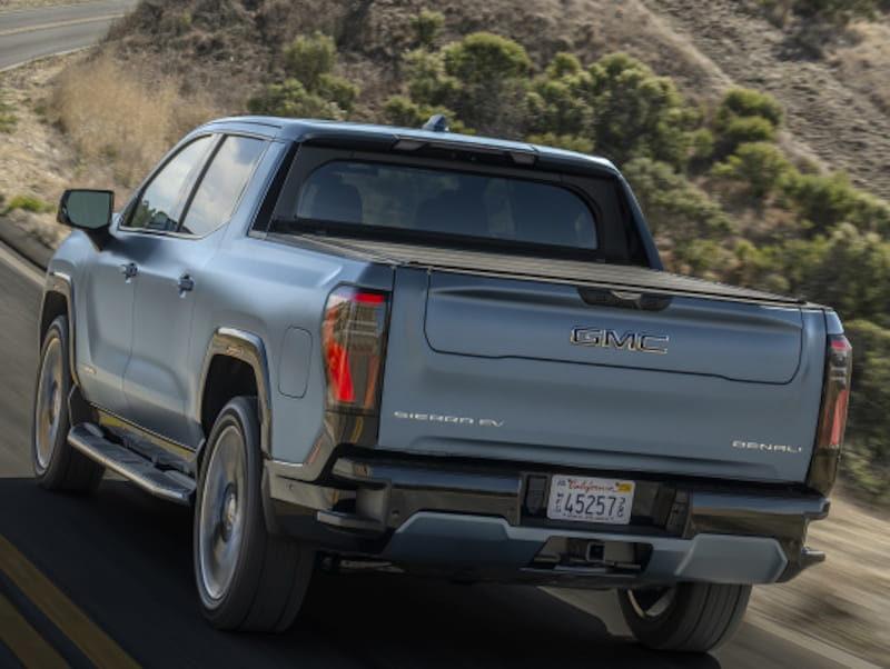Formatki PPF do karoserii GMC Sierra (2025) EV Denali – zestaw