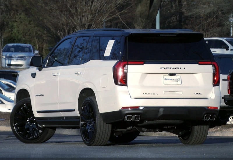 Formatki PPF do karoserii GMC Yukon (2025) Denali – zestaw