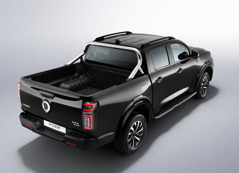 Formatki PPF do karoserii Great Wall Poer (2025) – zestaw