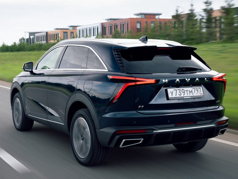Formatki PPF do karoserii Haval F7 (2024) – zestaw