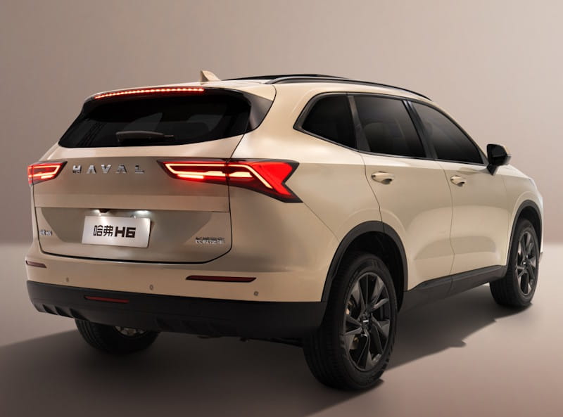 Formatki PPF do karoserii Haval H6 (2024) – zestaw