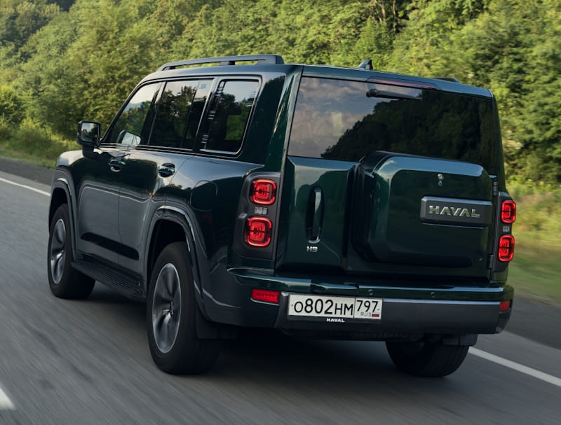 Formatki PPF do karoserii Haval H9 (2024) – zestaw