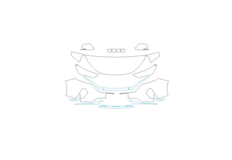 Formatki PPF do karoserii Haval M6 (2023) – zestaw
