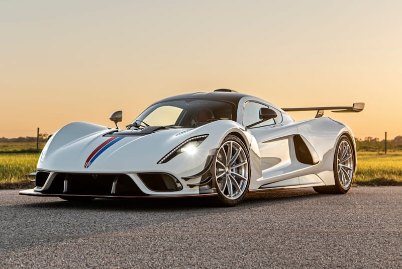 Formatki PPF do karoserii Hennessey Venom F5 (2022) Revolution – zestaw