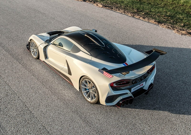 Formatki PPF do karoserii Hennessey Venom F5 (2022) Revolution – zestaw