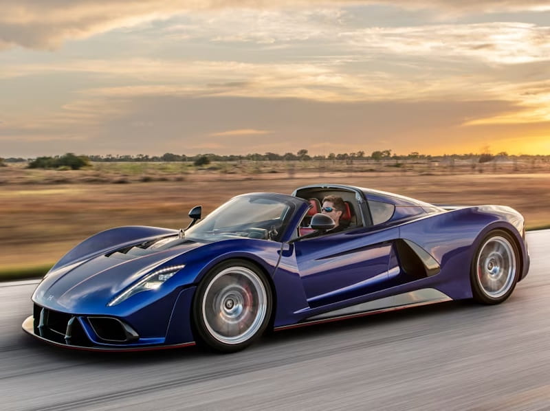 Formatki PPF do karoserii Hennessey Venom F5 (2022) Roadster – zestaw