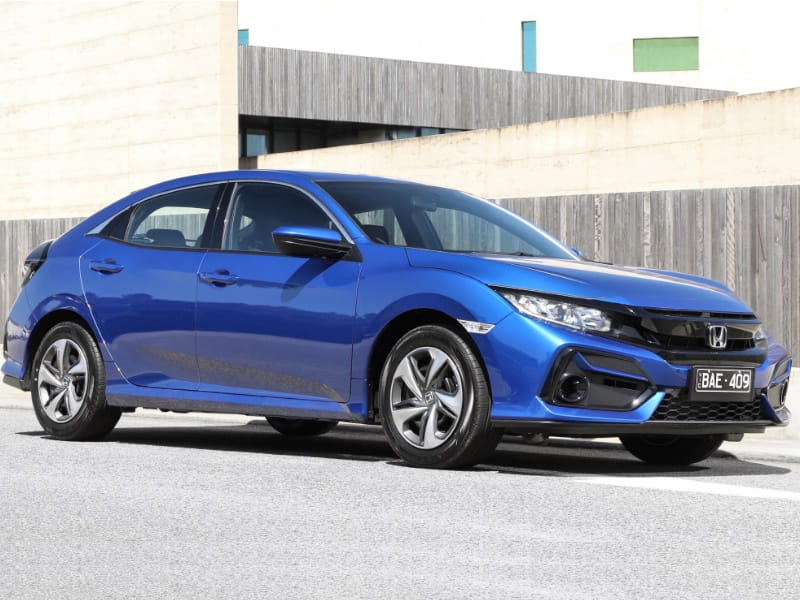 Formatki PPF do karoserii Honda Civic (2021) Hatchback Sport – zestaw
