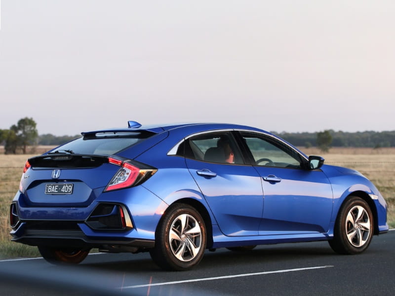 Formatki PPF do karoserii Honda Civic (2021) Hatchback Sport – zestaw