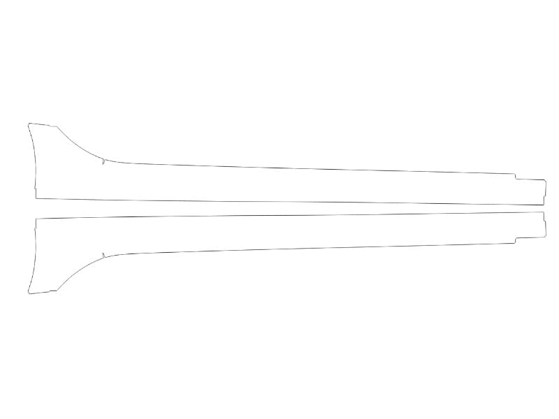 Formatki PPF do karoserii Honda Civic (2025) Sedan – zestaw