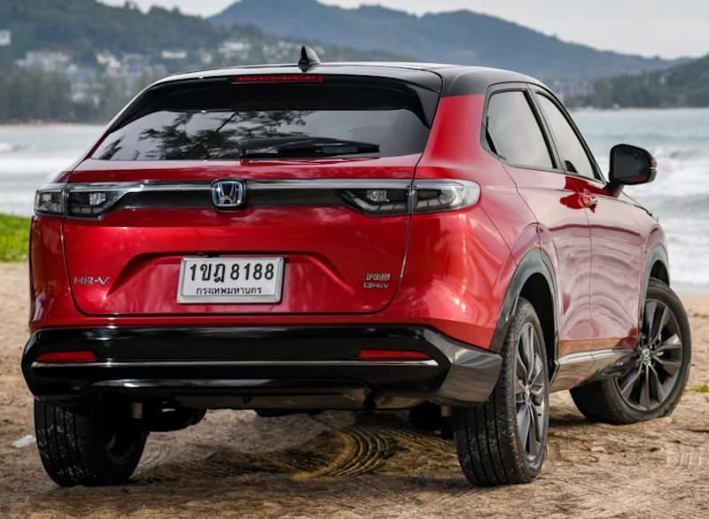 Formatki PPF do karoserii Honda HR-V (2021) RS – zestaw