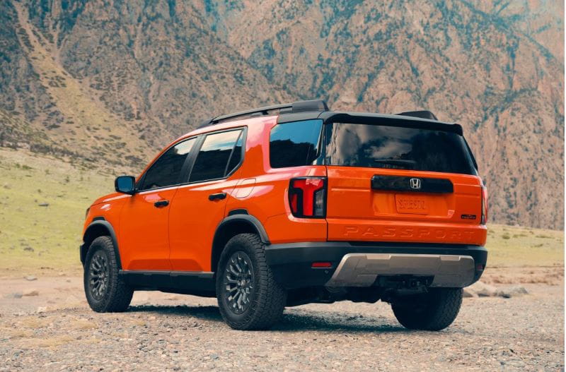 Formatki PPF do karoserii Honda Passport (2026) TrailSport – zestaw