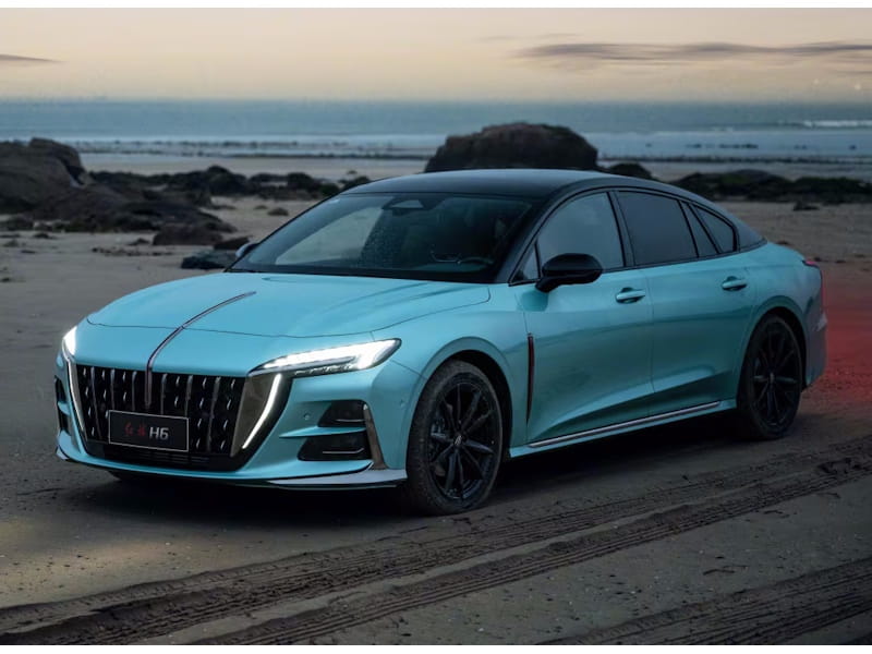 Formatki PPF do karoserii Hongqi H6 (2023) – zestaw