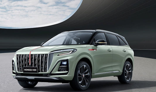 Formatki PPF do karoserii Hongqi HS3 (2023) – zestaw