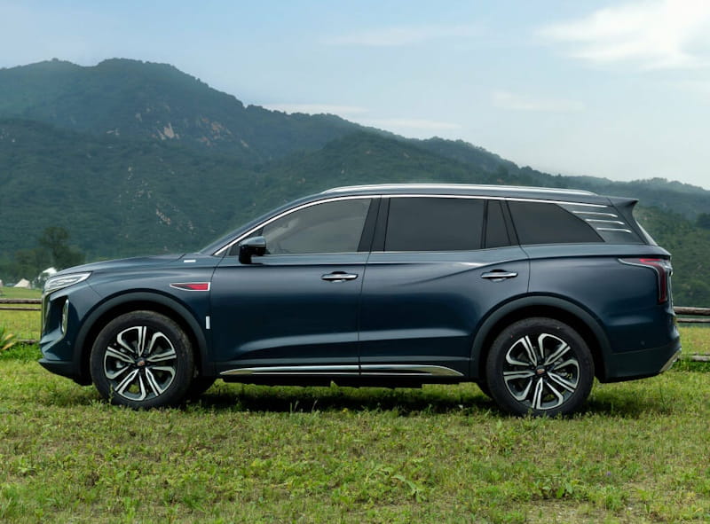 Formatki PPF do karoserii Hongqi HS7 (2023) – zestaw