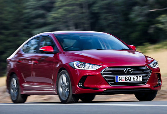 Formatki PPF do karoserii Hyundai Elantra (2017) – zestaw