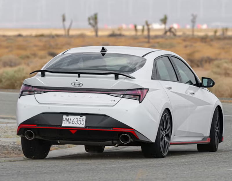 Formatki PPF do karoserii Hyundai Elantra (2023) N – zestaw