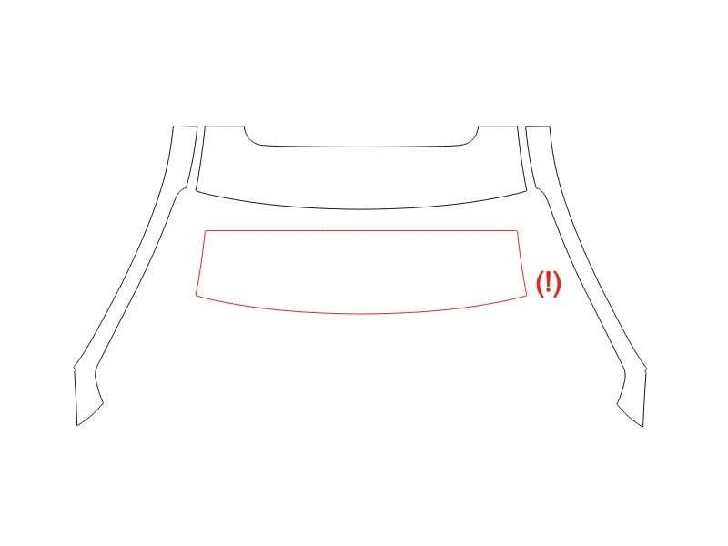 Formatki PPF do karoserii Hyundai Elantra (2023) N – zestaw