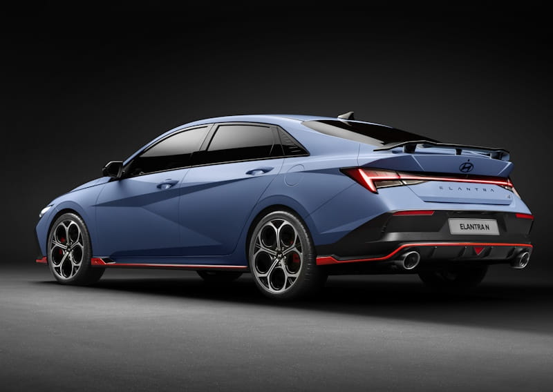 Formatki PPF do karoserii Hyundai Elantra (2024) N – zestaw