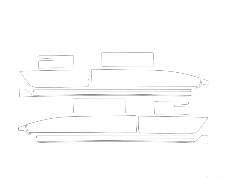 Formatki PPF do karoserii Hyundai i20 (2022) N – zestaw