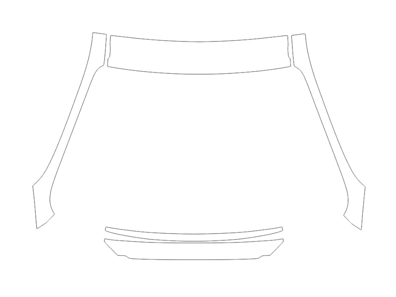 Formatki PPF do karoserii Hyundai i30 (2021) Base Wagon – zestaw