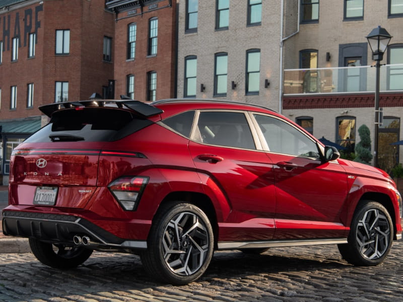 Formatki PPF do karoserii Hyundai Kona (2023) N-Line – zestaw