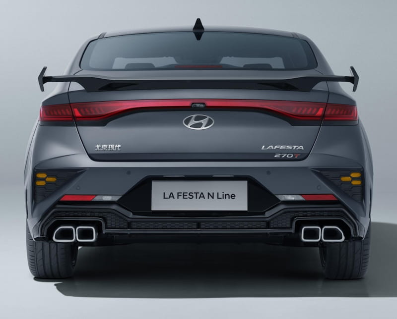 Formatki PPF do karoserii Hyundai Lafesta (2023) N-Line – zestaw