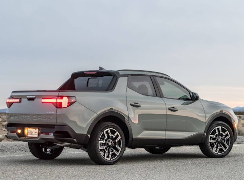 Formatki PPF do karoserii Hyundai Santa Cruz (2025) Limited – zestaw
