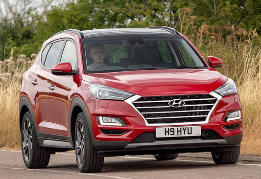 Formatki PPF do karoserii Hyundai Tucson (2018) – zestaw