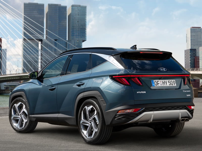 Formatki PPF do karoserii Hyundai Tucson (2021) – zestaw