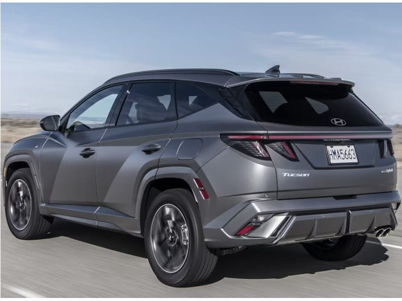 Formatki PPF do karoserii Hyundai Tucson (2025) N-Line – zestaw