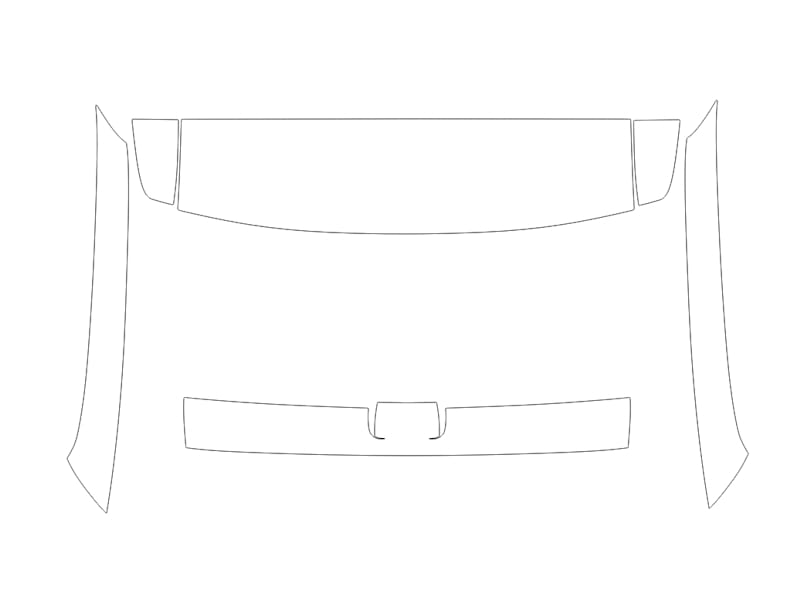 Formatki PPF do karoserii Hyundai Venue (2020) – zestaw