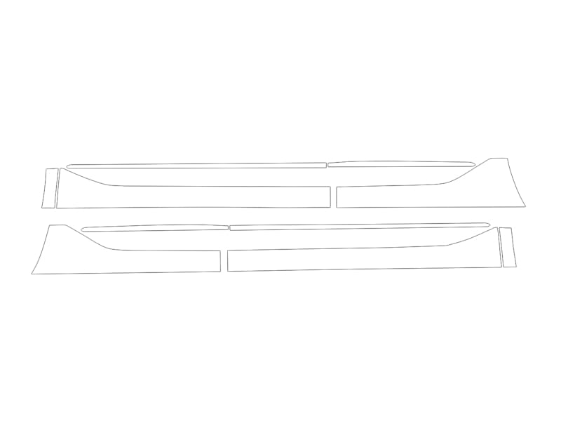 Formatki PPF do karoserii Hyundai Venue (2020) – zestaw